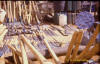 Ironmongery; photo of iron tools for sale at a Niamey market.